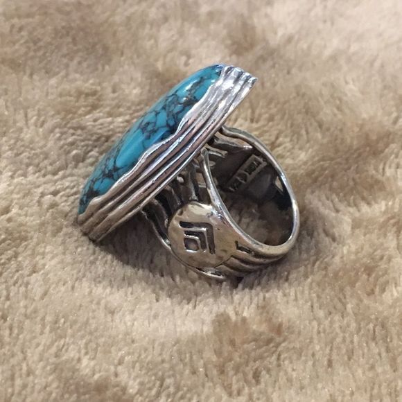 SILPADA Turquoise Sterling Silver 925 Ring - Picture 3 of 9